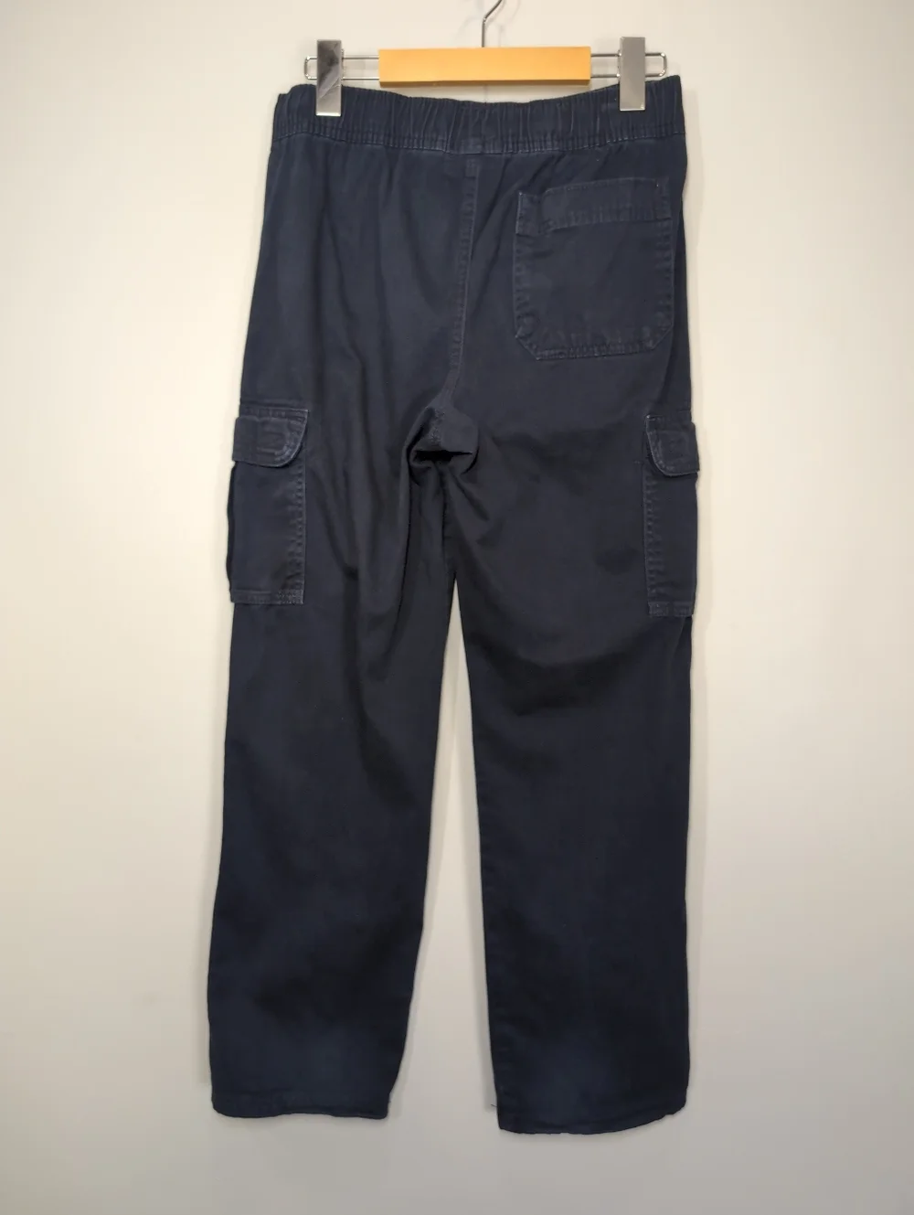 3/$20 Childrens Place Boys Navy Blue Cargo Pants Size 14 Adjustable Waist Cotton - Picture 4 of 10